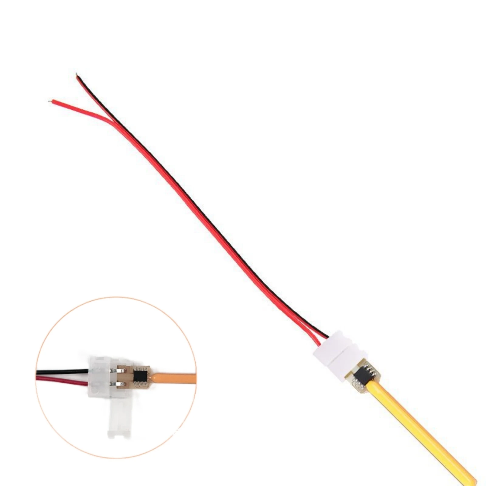 DC 3V 40mm 58mm 70mm Meteor Lamp Filament With No Need Welding Buckle Wire COB LED Filament Diode Decorative Lighting 7 Colors