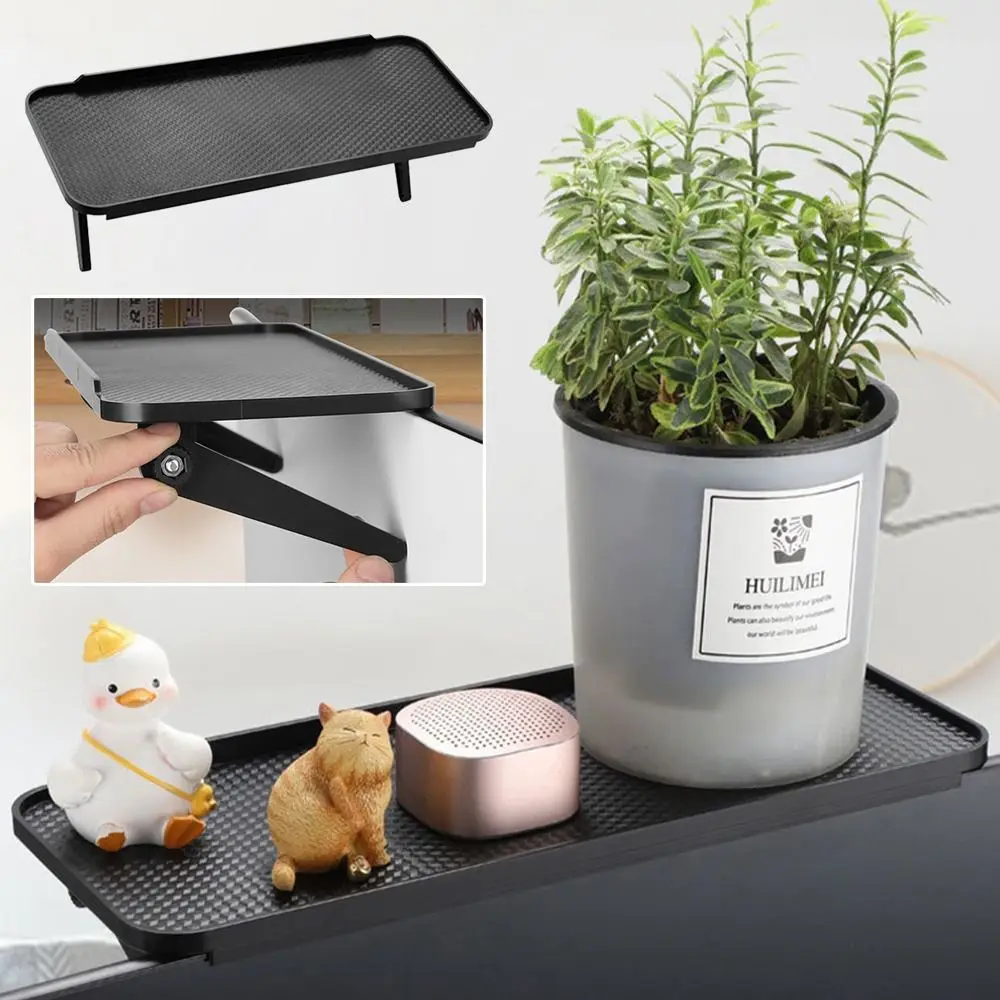 ABS Computer LCD Display Rack Holder Adjustable Router Storage Rack Home Organizer Desktop Display Stand Computer Monitor