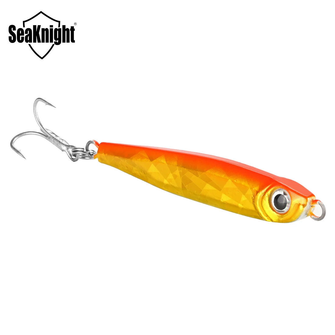 SeaKnight SK302 Jig 21g 28g 30g 40g 1PC Spoon Metal Fishing Lure Artificial Bait 3D Eyes Ocean Lures Pesca Fishing Tackle
