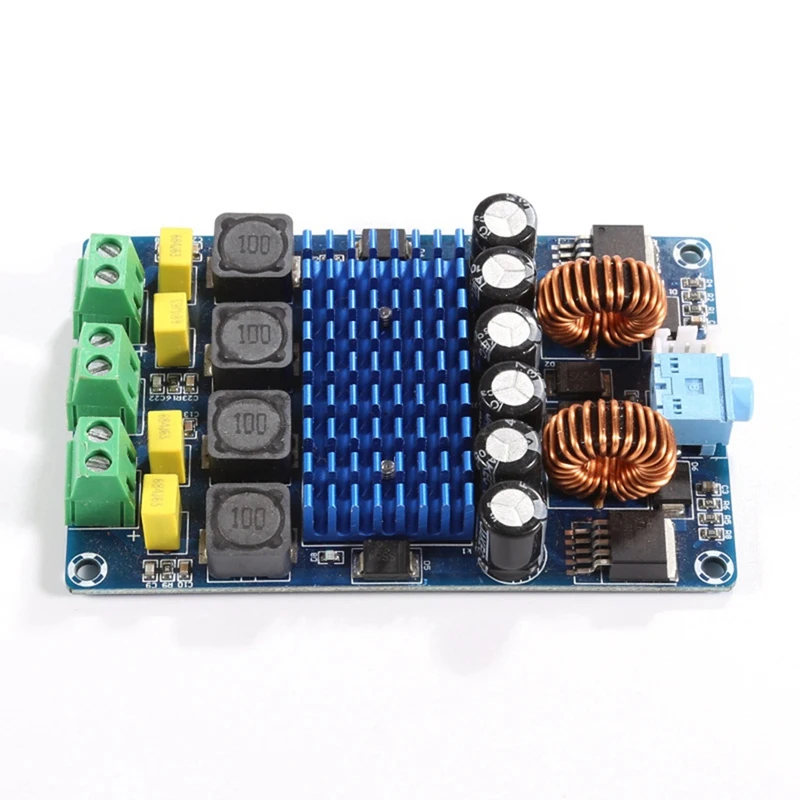 TPA3116D2 Digital Amplifier Board Module XH-M642 Auto Boost Hi-Fi Distortion Free Dual Channel 12V 100W Module