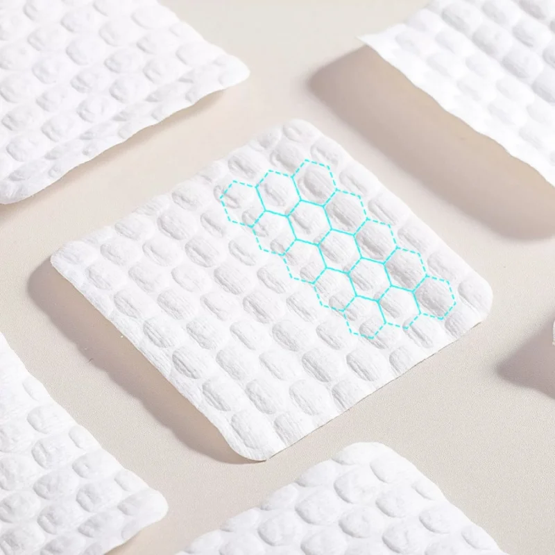 200 ชิ้น/แพ็คNail Artพิเศษเล็บRemover Pads Non-Sheddingสวมใส่เล็บเครื่องมือทําความสะอาดแต่งหน้าRemover Padsการบีบอัดเปียก