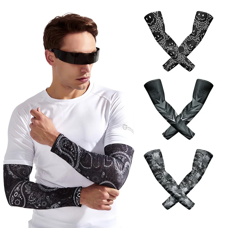 

Ice Arm Sleeves Bicycle Sleeves UV Protection Running Cycling Sleeves Sunscreen Arm Warmer Sun Specialized Arm Cover Cuff