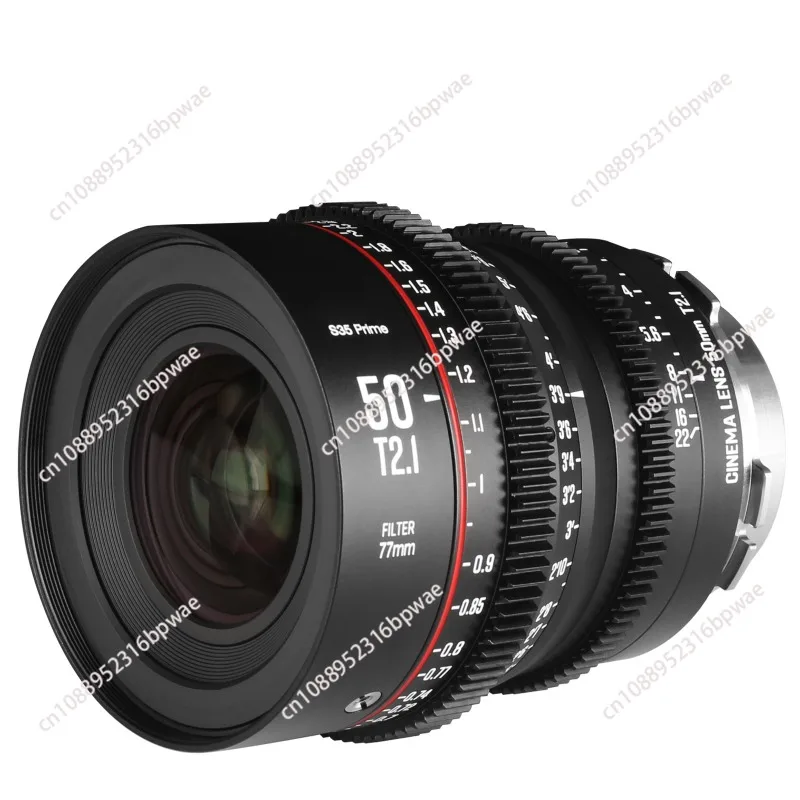 MEKE 18mm 25mm 35mm 50mm 75mm 100mm T2.1 Prime Lens Super 35 Frame Cinema Camera Lens For EF/PL-Mount Camera