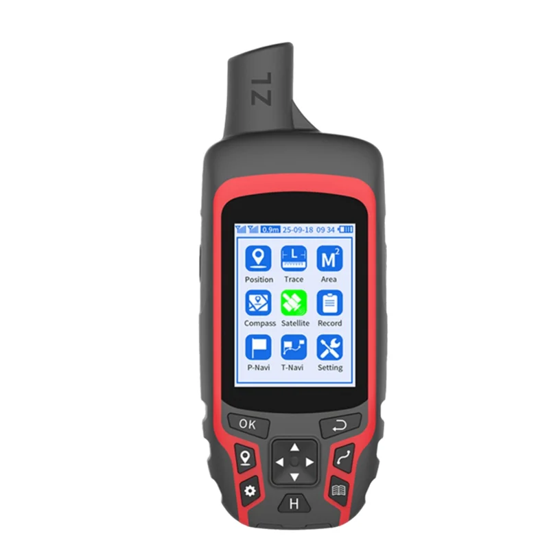 

【HASD】A6 Ручной GPS для пеших прогулок, поддержка несколькихGNSS, прочный GPS-навигатор, ручной GPS-навигатор для кемпинга, охоты