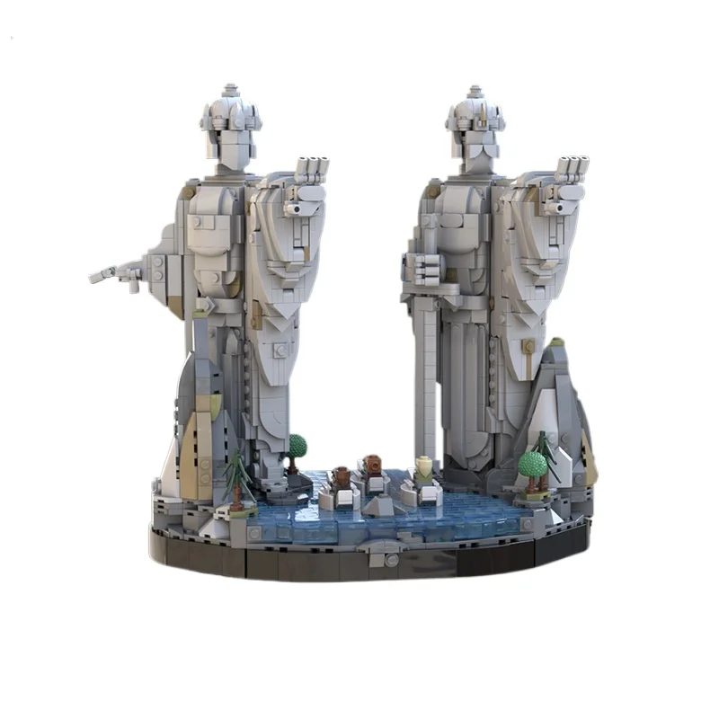 

Exquisite new product MOC building block model Lord of the Rings Argonaus technology modular children's toy DIY assembly set
