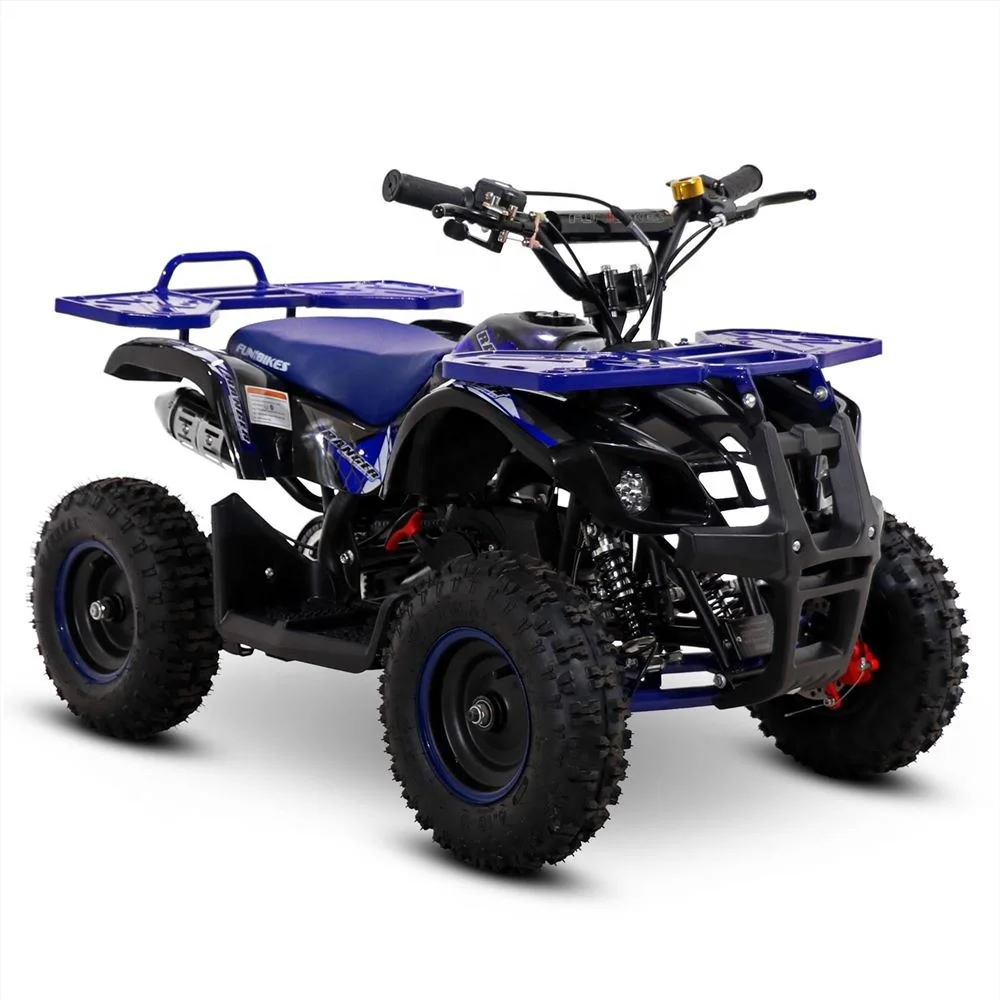 Hot Selling Motor 2 Stroke 49cc Gas Chain Drive Automatic Quad Motorcycle for Children 36V Kids ATV