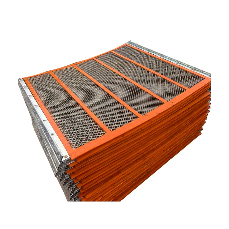 Self-cleaning Anti-clog Polyurethane Screen Mesh, Sand Ore Vibrating Screen Mesh In Stock