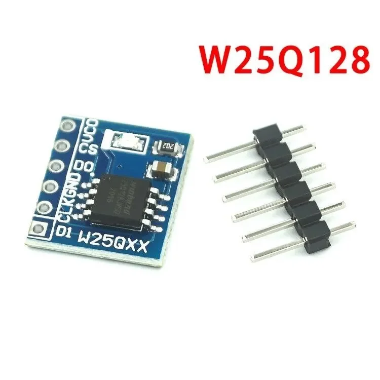 W25Q32 W25Q64 W25Q128 módulo de almacenamiento FLASH de gran capacidad interfaz SPI código BV FV STM32