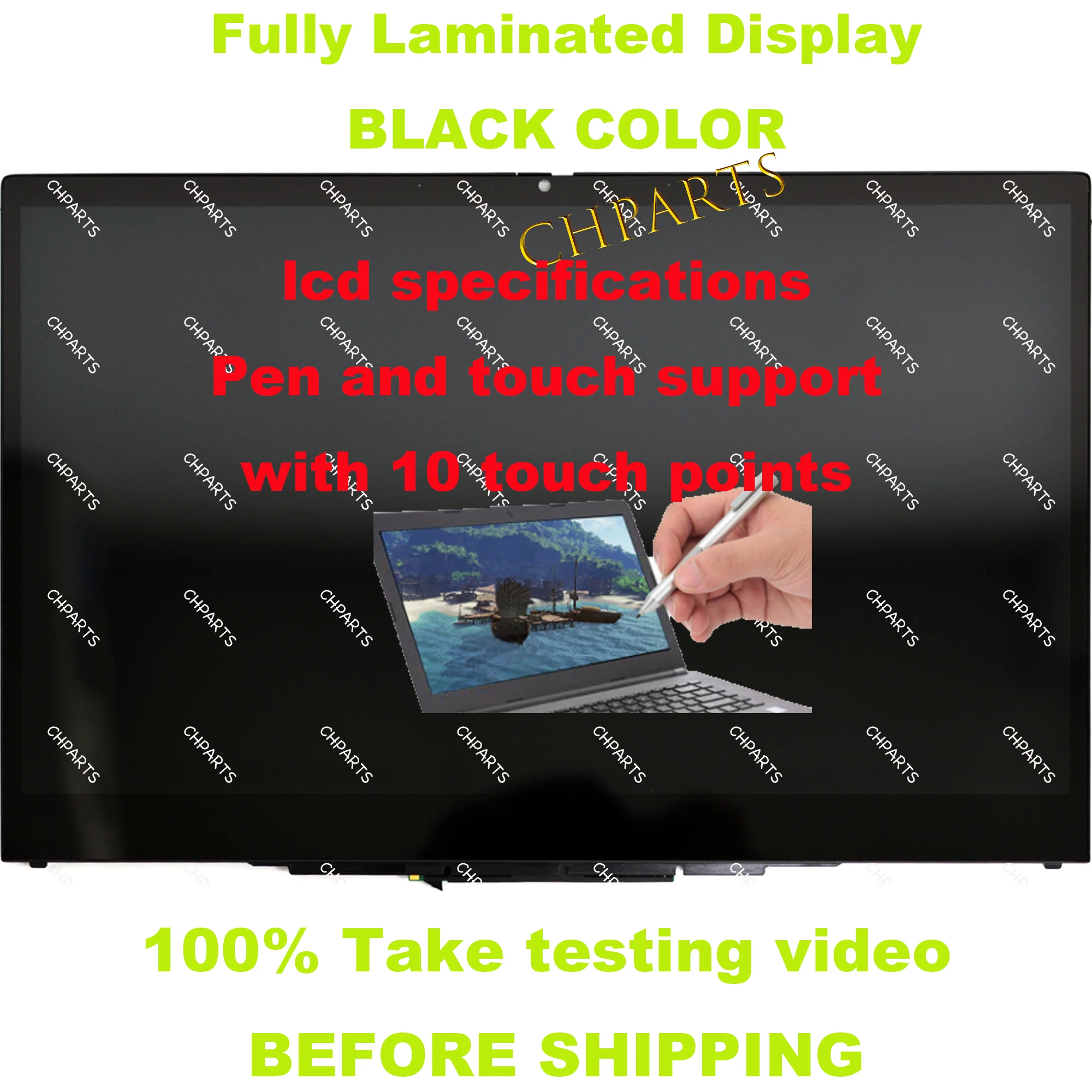 

13.3" FHD IPS 1920*1080 For hp Elitebook X360 830 G7 G8 G9 G10 LCD Touch Screen Replacement Assembly With Frame