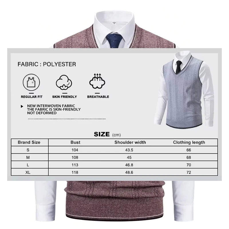 Thumbnail 4 - #42 Best Mens Knit Sweater Vests to Buy In 2026