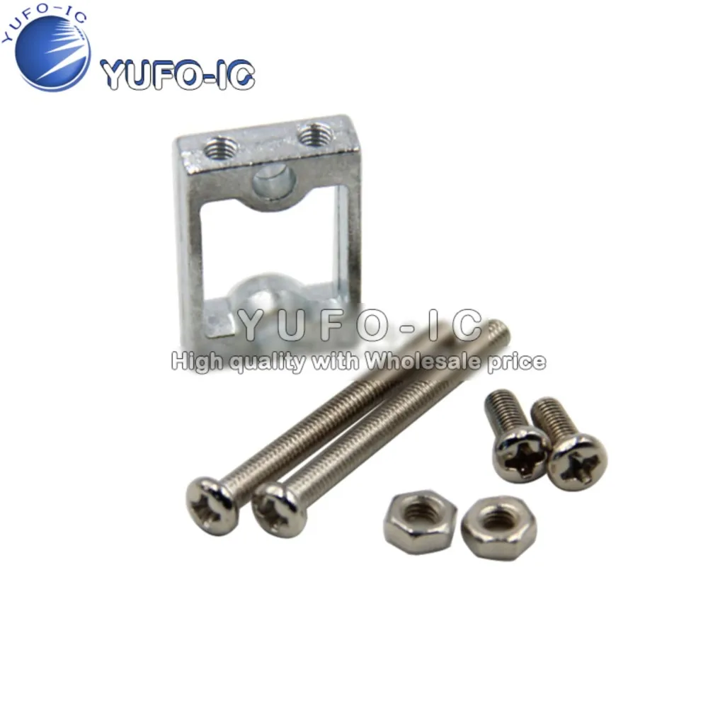 TT Motor Bracket Motor Frame Aluminum Alloy Smart Car Chassis Wheel Screw Fasteners good quality
