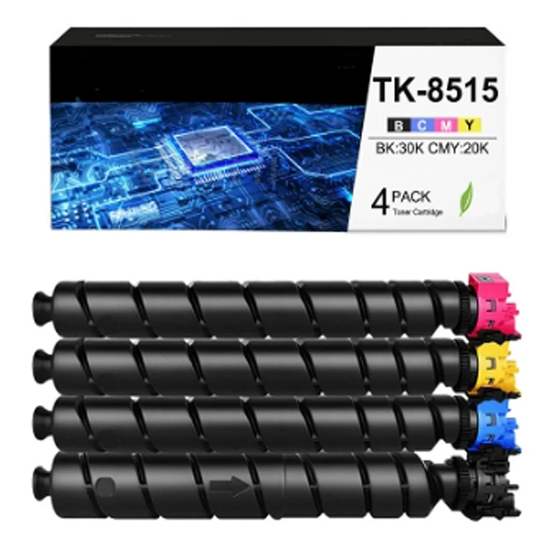 4PK TK-8515 Toner cartridge Compatible For 5053ci 6053ci 5052ci 6052ci TK-8515 TK-8516 TK-8517 TK-8519 Copier Toner Cartridge