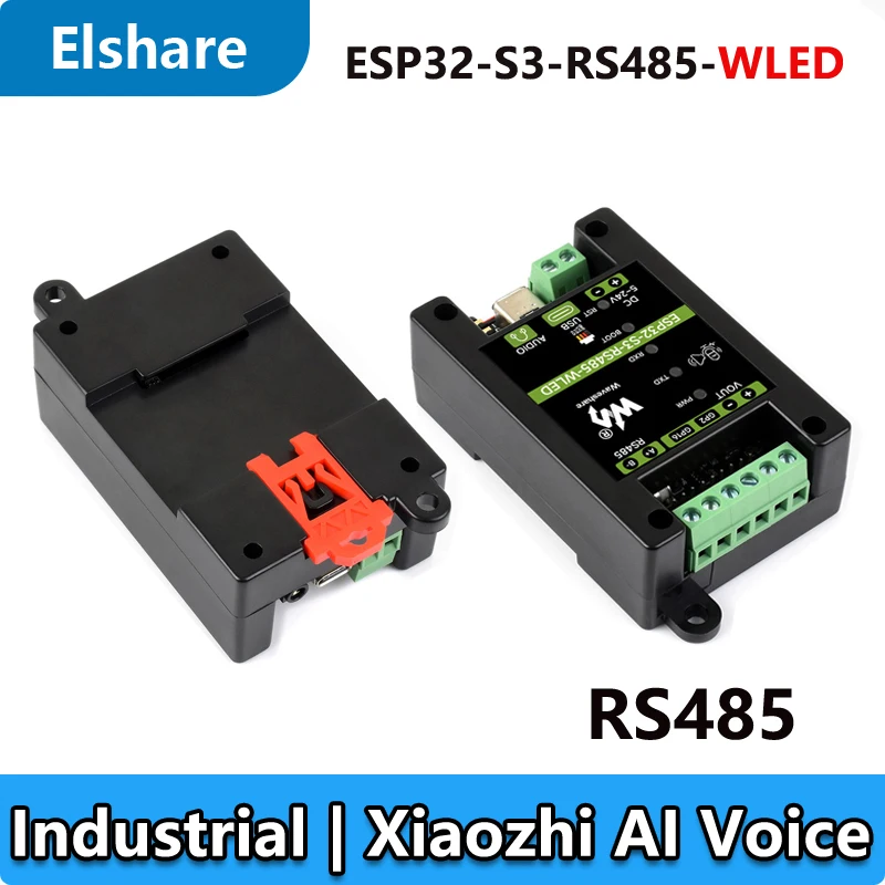 ESP32-S3 Industrial RS485 Development Board with WLED Strip Driver and for XiaoZhi AI Voice Interaction