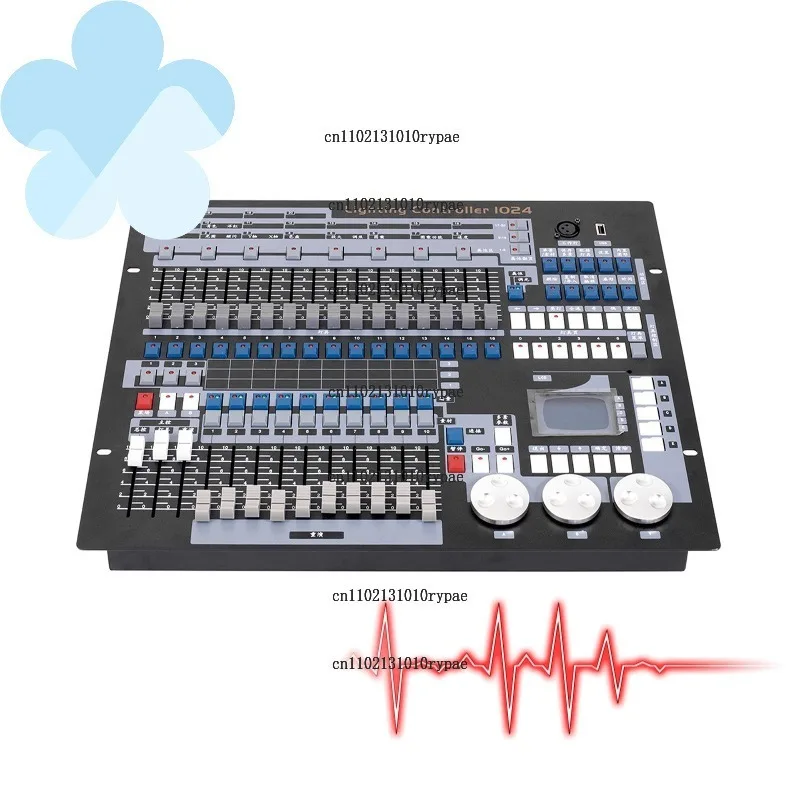 1024 Professional Lighting Console, 1024 King Kong Controller for Wedding and Bar Use