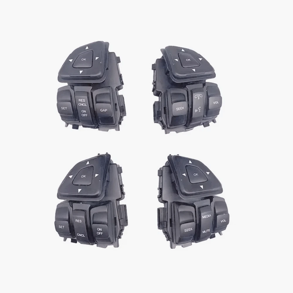AC-Car Steering Wheel Cruise Control Switch Multifunction Buttons For Ford Edge Explorer 2012 2013 2014 2015