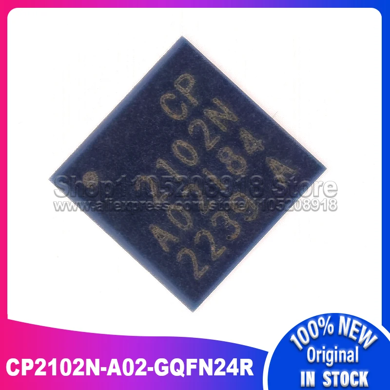 

5~20PCS/LOT CP2102N-A02-GQFN24R CP2102N CP2102N-A02 QFN24 CP2102N-A02-GQFN24 100% New Spot stock