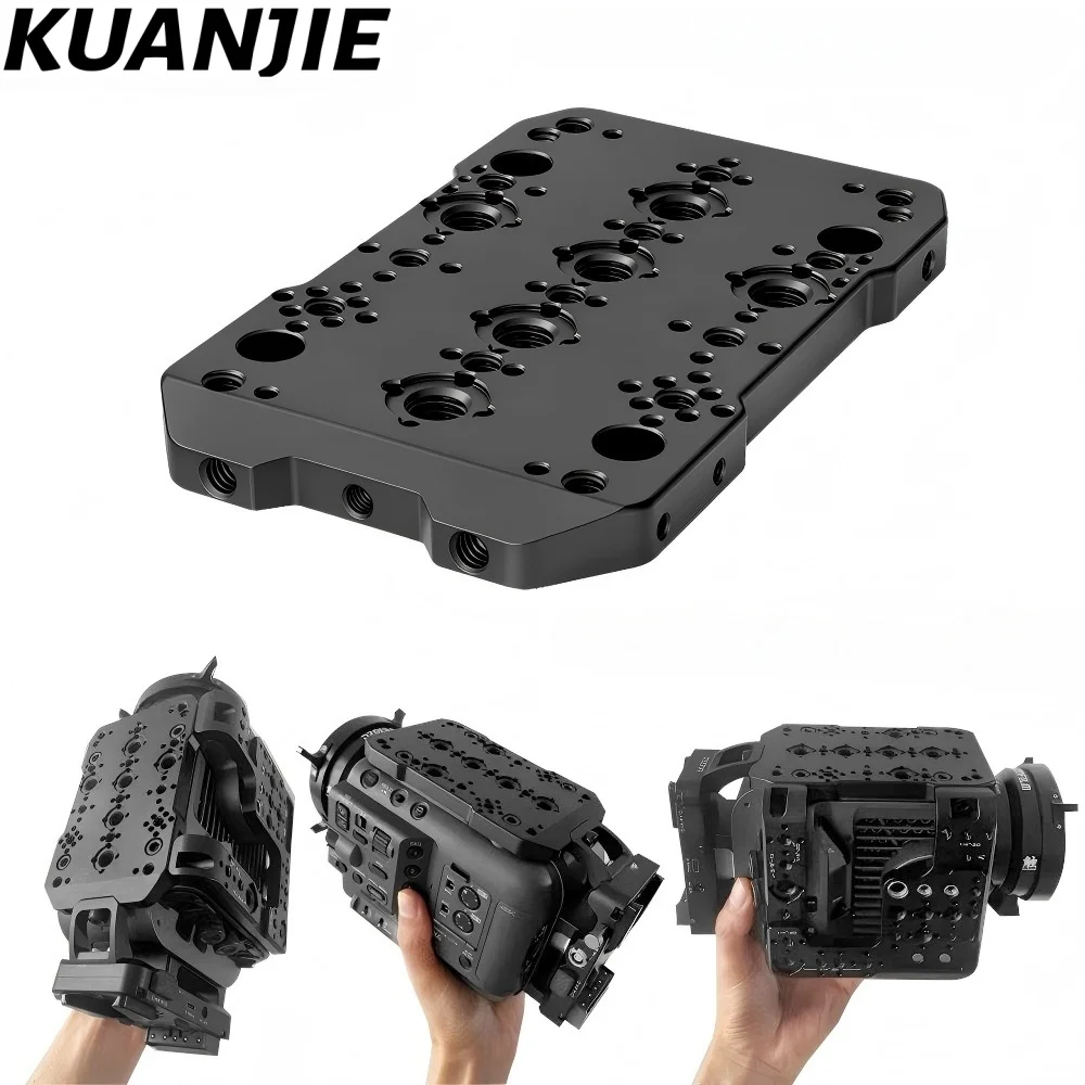 KUANJIE K1308    ARRI positioning connection plate  sony FX6 kit camera set-top board