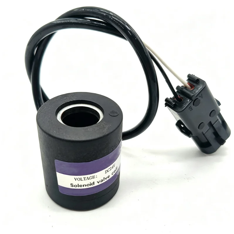 Coil for Pilot Swing Safety Hydraulic Control on For Sany SY55 SY60 SY65 SY75 SY95 For Excavators OEM Matching Design