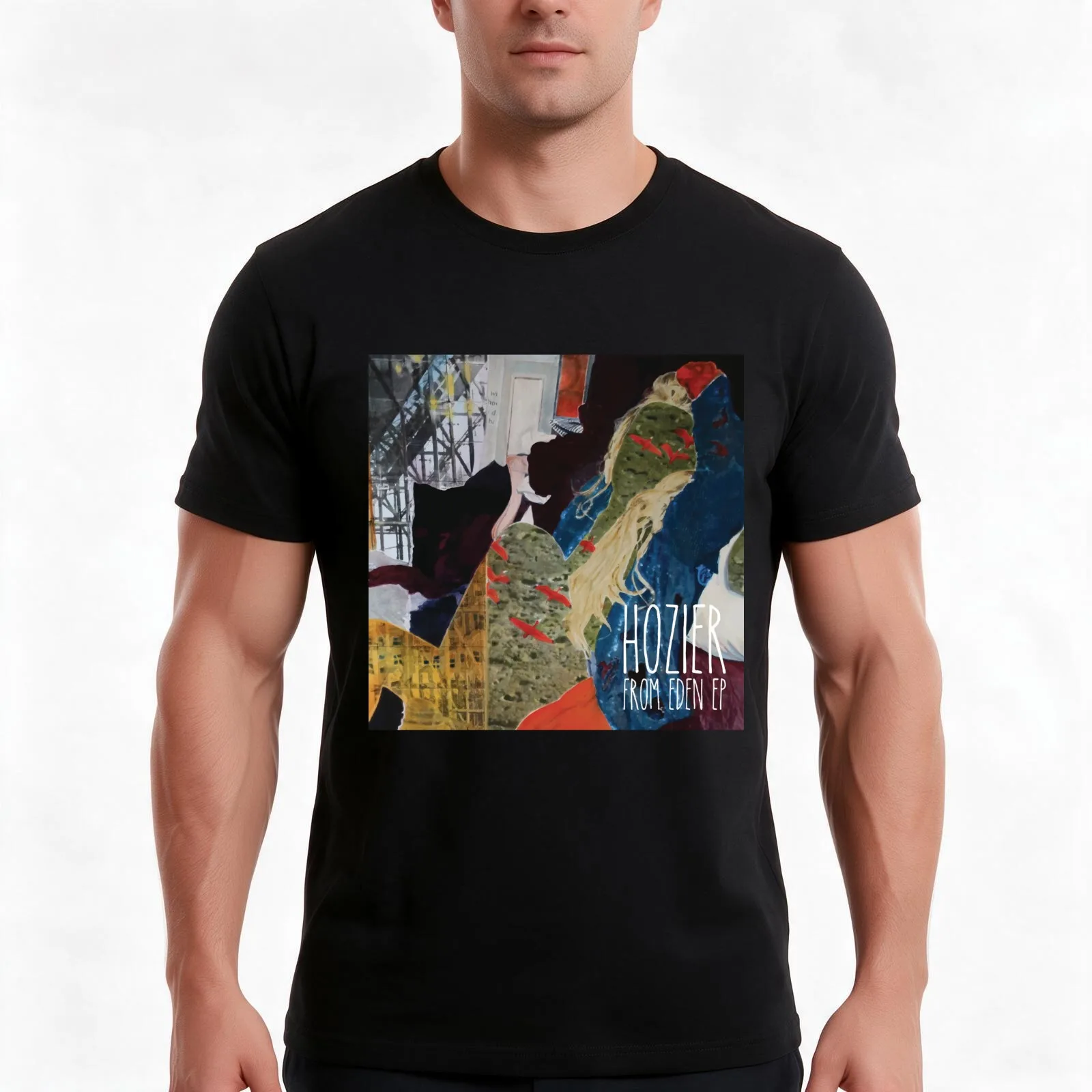 From Eden - Hozier T-Shirt Summer Casual Cotton Tee Oversized Streetwear Tops Vintage Graphic Print Loose Fit Short Sleeve
