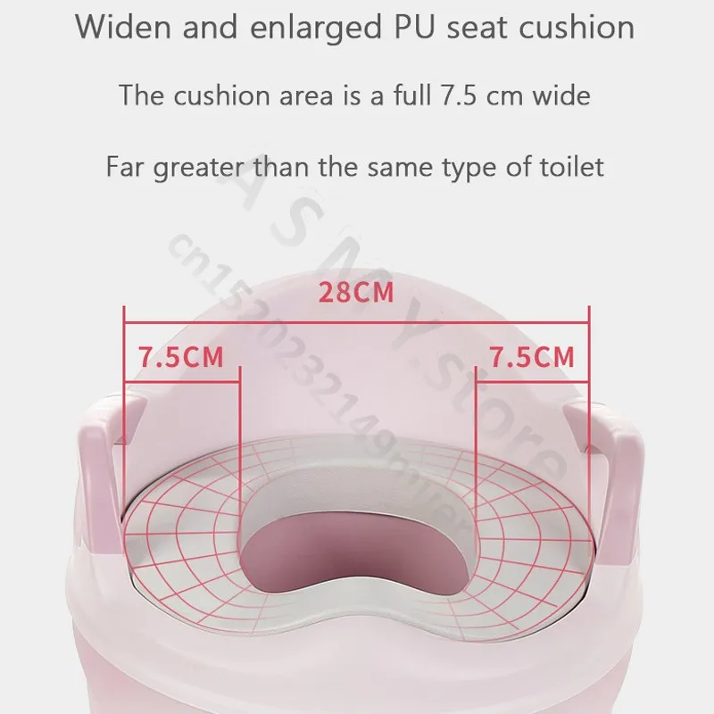 Children\'s potty for 1-8 years old/ Cute shape baby seat Easy to clean baby potty potty/ Safe trainer seat for boys and girls