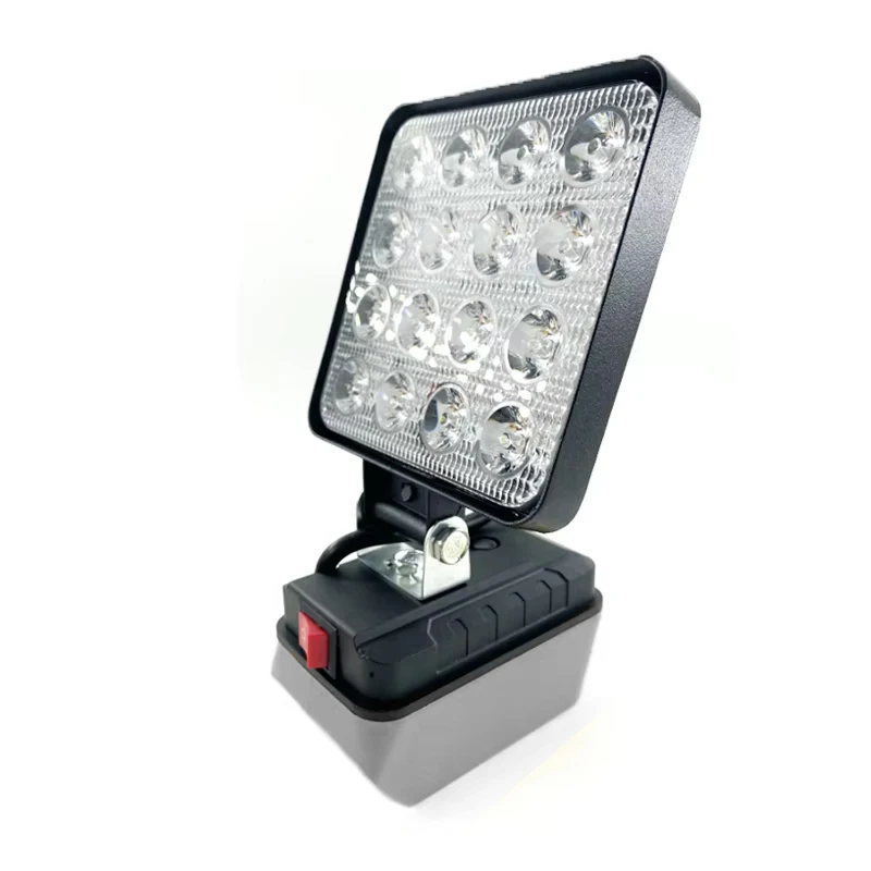 For Dewalt Tool Lamp LED Work Light Portable Flashlight Outdoor Spotlight for DEWALT 14.4V-20V Li-ion Battery DCB182 DCB200 3