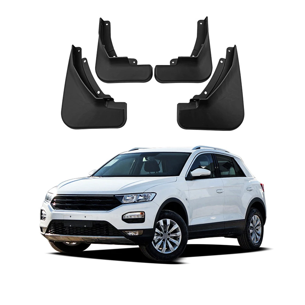 Front And Rear Wheel Fenders For Volkswagen VW T-ROC 2018 2019 2020 Car Splash Guards Mudguards Auto Mud Flaps Accessoris