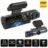 Black Box Car 3.16 Inch Screen Video Recorder Dual Lens Drive With WiFi Dash Cam Loop Record Interior Camera Night Vision Cam