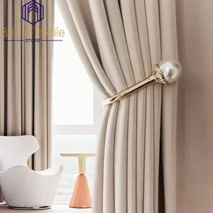 10 meilleures ventes de rideaux en velours blanc - No 8