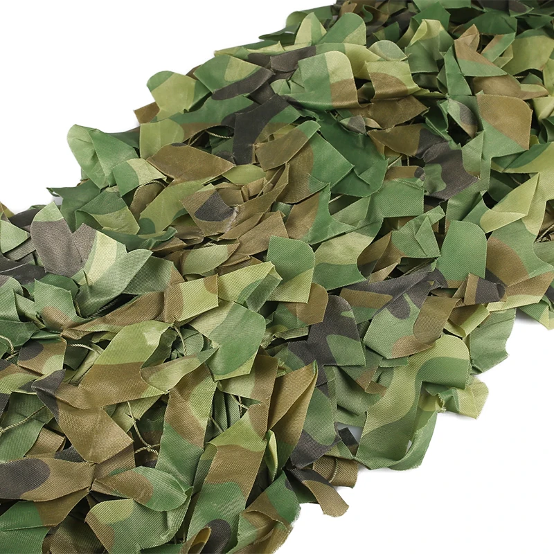 Tarnnetz Jagd-Tarnungsnetz 3Mx5M 4Mx6M Woodland Armee-Trainings-Sonnenschutznetz für Auto Camping Party Sonnenschutz – Detail 6