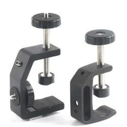 Desktop C-Type Clamp Adjustable Desk Fixed Holder Clip For Camera Photography Studio Light Support Stand Bracket