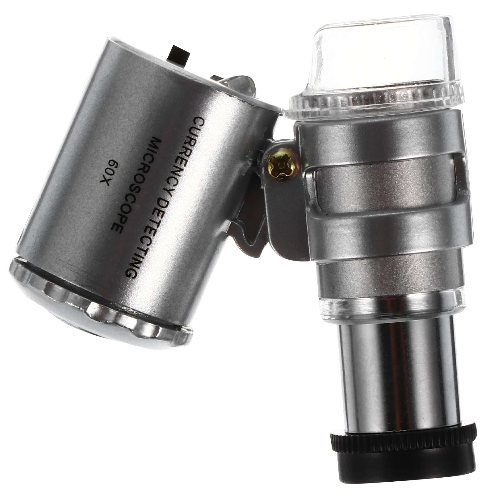 Увеличительное стекло для микроскопа, АБС-пластик, металлическая ювелирная лупа, мини-лупа для часов, монета, штамп