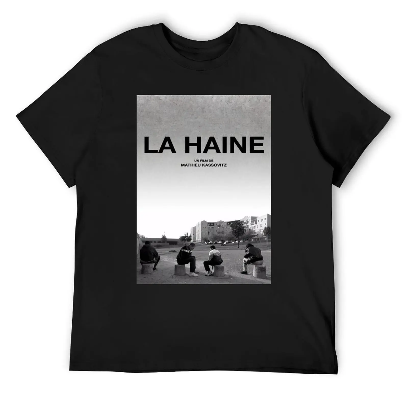 

La Haine Poster Film Movie T-Shirt affliction shirts customs gifts for boyfriend plain white t shirts men