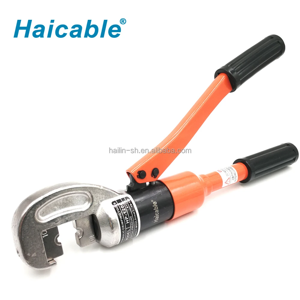 

Высококачественный ручной гидравлический обжимной инструмент HP-120C с кабельным наконечником