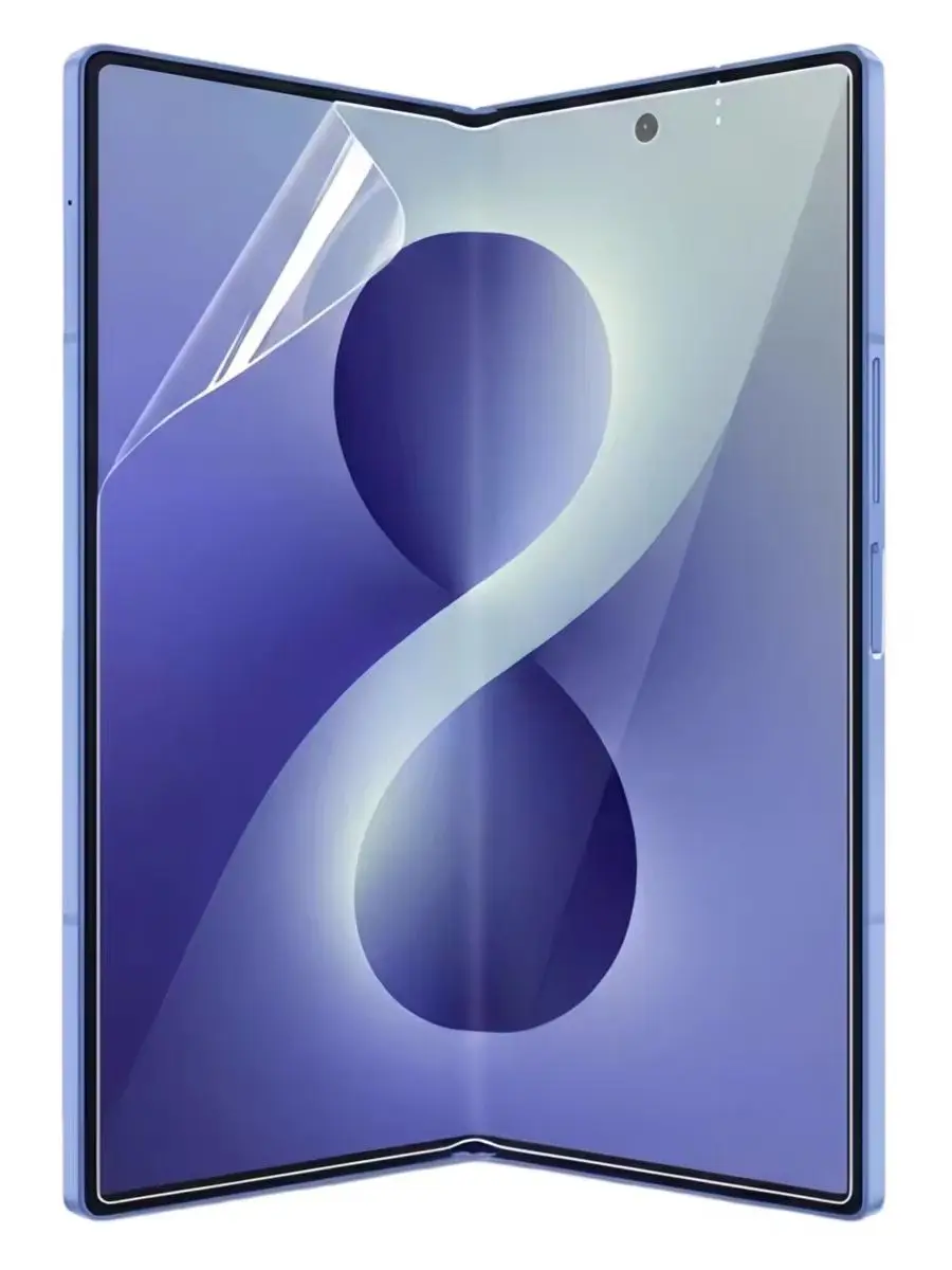 HD Matte Anti-Spy Soft TPU Hydrogel-Folie für Samsung Galaxy Z Fold 8 Ultra Fold8 Außen- und Innenseite Transparenter Displayschutz.