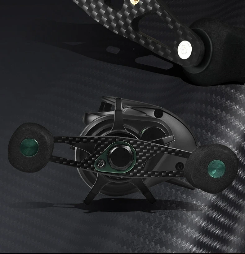 KastKing Spirit Baitcasting-Rolle Gen 2 Micro Light Tragbare Doppelspulen-Angelrolle für Forellen- und Mandarinfischköder – Detail 14
