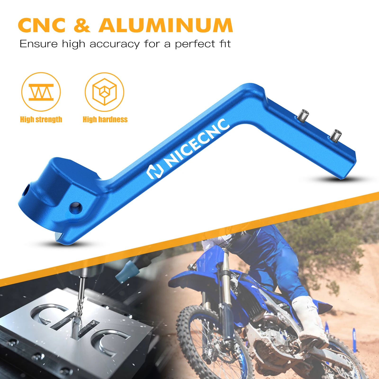 NICECNC For Yamaha YZ85 YZ 85 2002-2018 2017 2016 2015 2014 2013 Motorcycle Kick Start Starter Lever Pedal Arm 5PA-15620-01-00