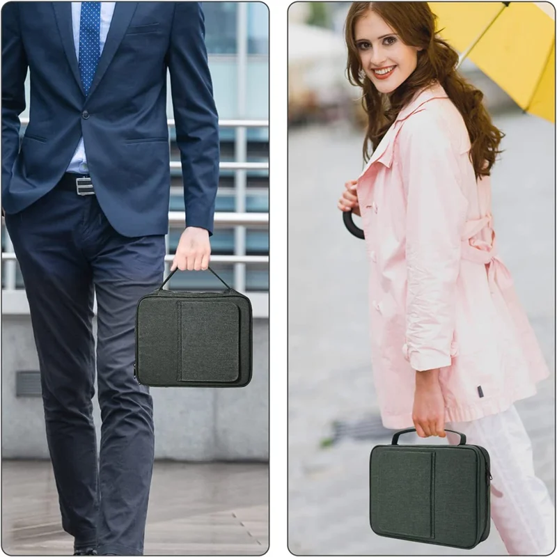 AB09-Bible Bag Book Organizer Accessories Tablet Electronics Organizer Waterproof Book Tote