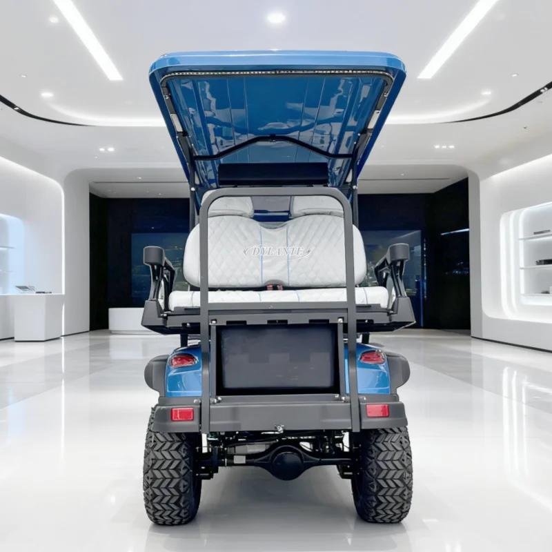 Fotografia 7: Novo Carrinho de Golfe Elétrico 2026 para 6 Passageiros com Bateria de Lítio Prática, Off-Road, 60V/72V, para Caça ao Ar Livre