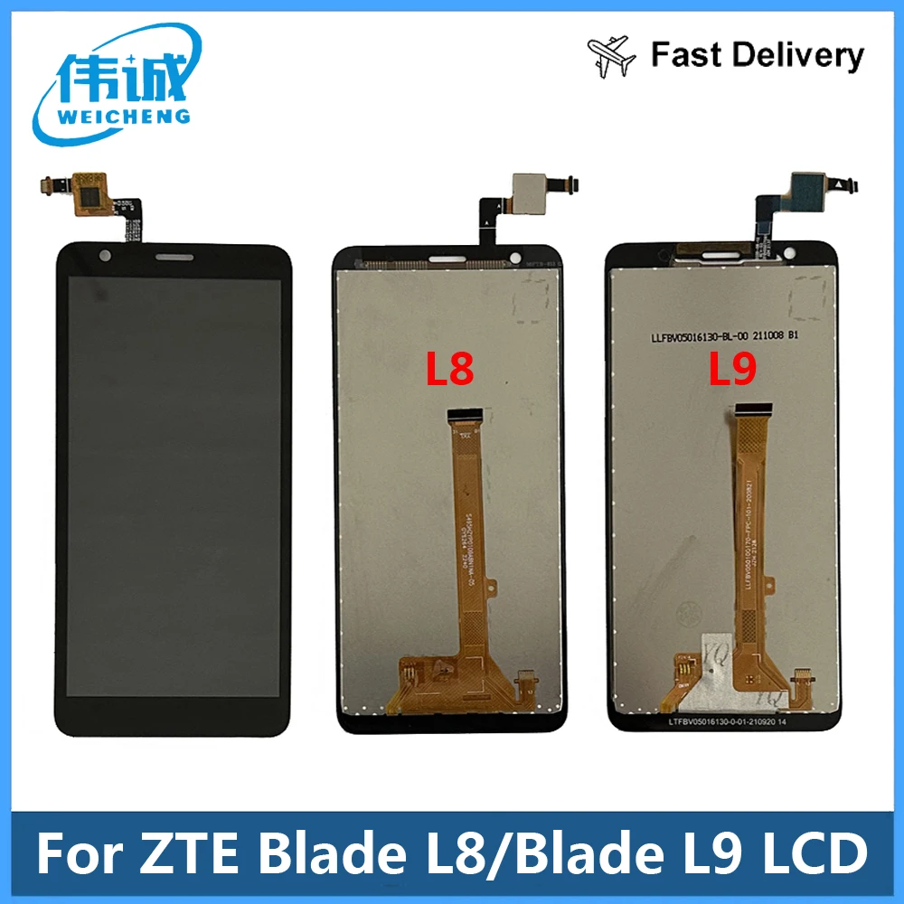 5.0''For ZTE Blade A3 2019 LCD Touch Screen Panel Glass Display Digitizer Panel Glass Assembly Parts For ZTE Blade L8 L9 LCD