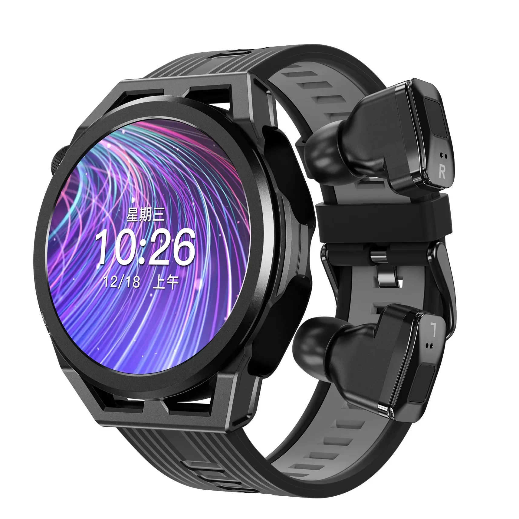 YYHC-Top Sell Sports Smart Watch  Headset N18 1.53 Inches Touch Screen Multifunctional  Bluetooth Music