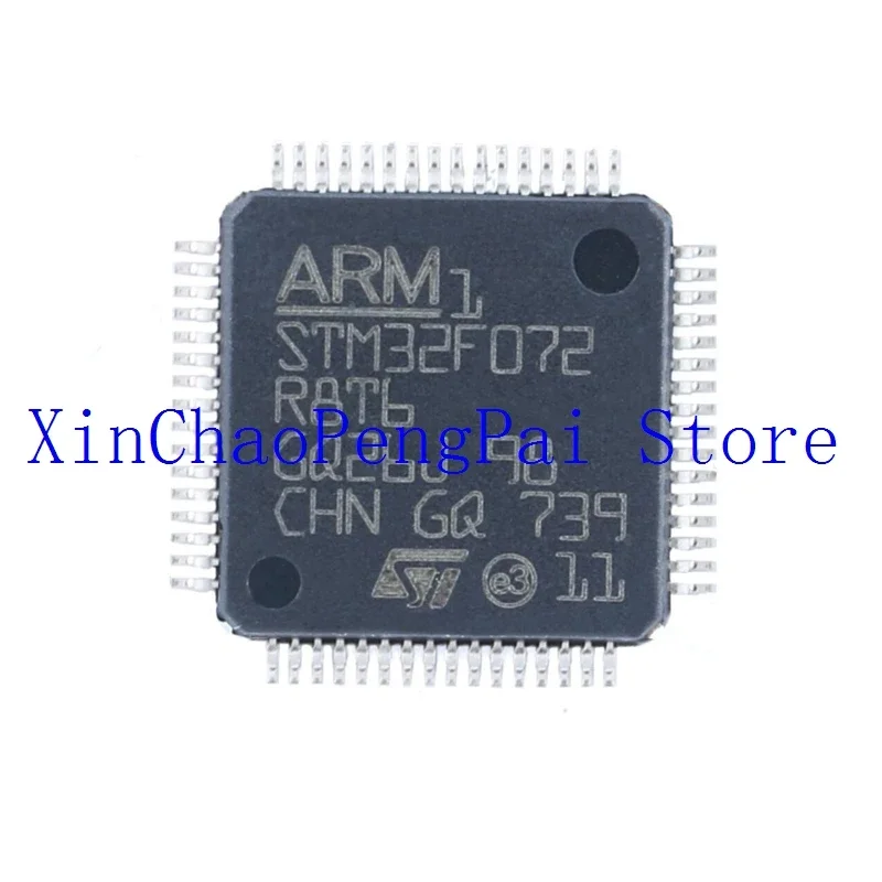 5pcs/lot STM32F072R8T6 LQFP-64 Cortex-M0 MCU Chipset 100% New&Original In Stock