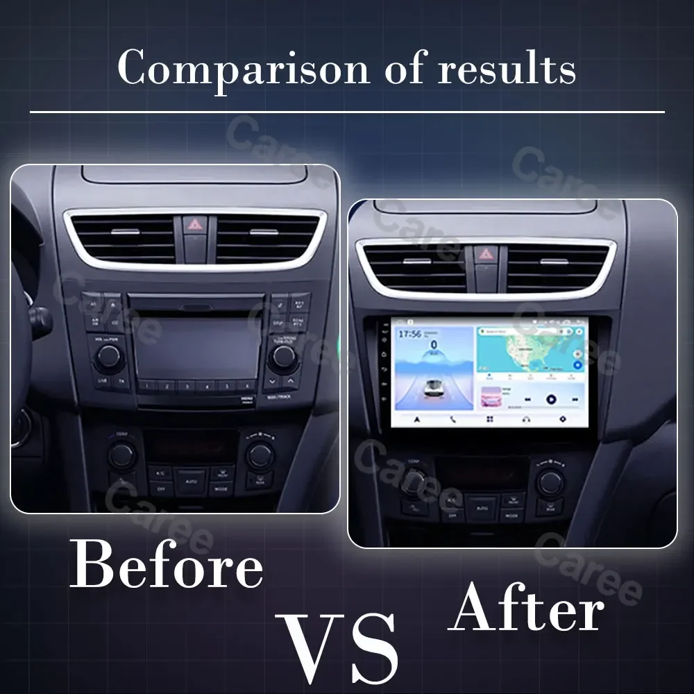 Android 15 Car Radio Stereo For Suzuki Swift 4 2011 2012 2013 2014 -2016 Multimedia Video Player GPS Wireless Carplay Auto WIFI
