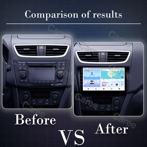 Imagen 2 del producto Android 15 Radio estéreo para coche para Suzuki Swift 4 2011 2012 2013 2014 -2016 reproductor de vídeo Multimedia GPS inalámbrico Carplay Auto WIFI