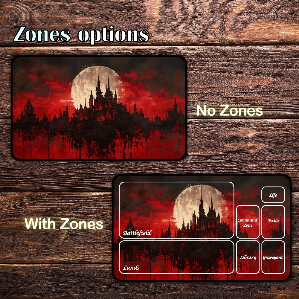 MTG Playmats - Vampire Citadel Custom Playmat, 24