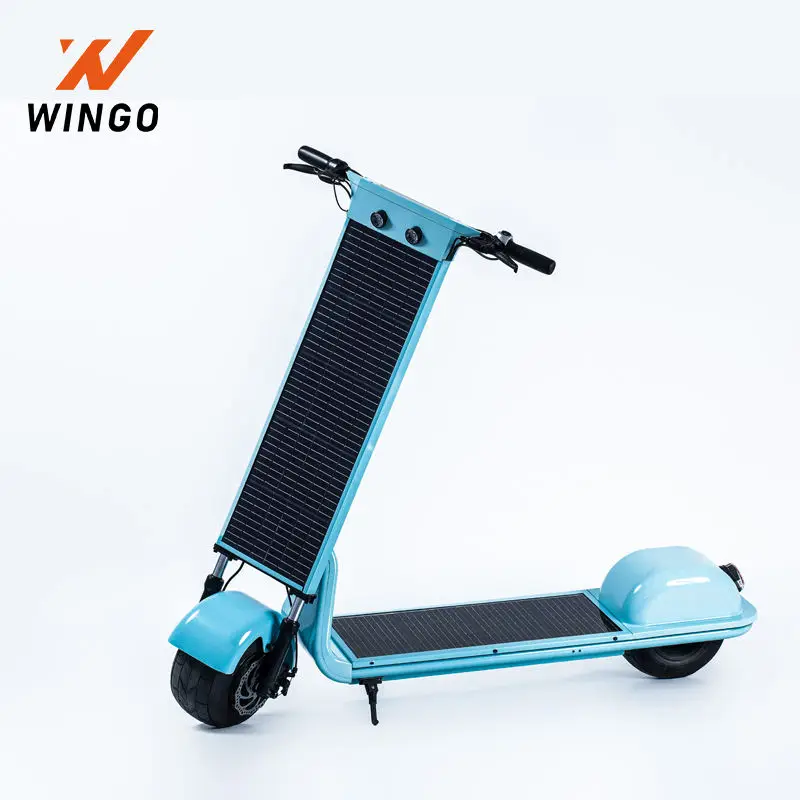 New Design Solar Scooter 25km/h 350W for adults 10.5 inch tires Sunail Galaxy Solar Scooter