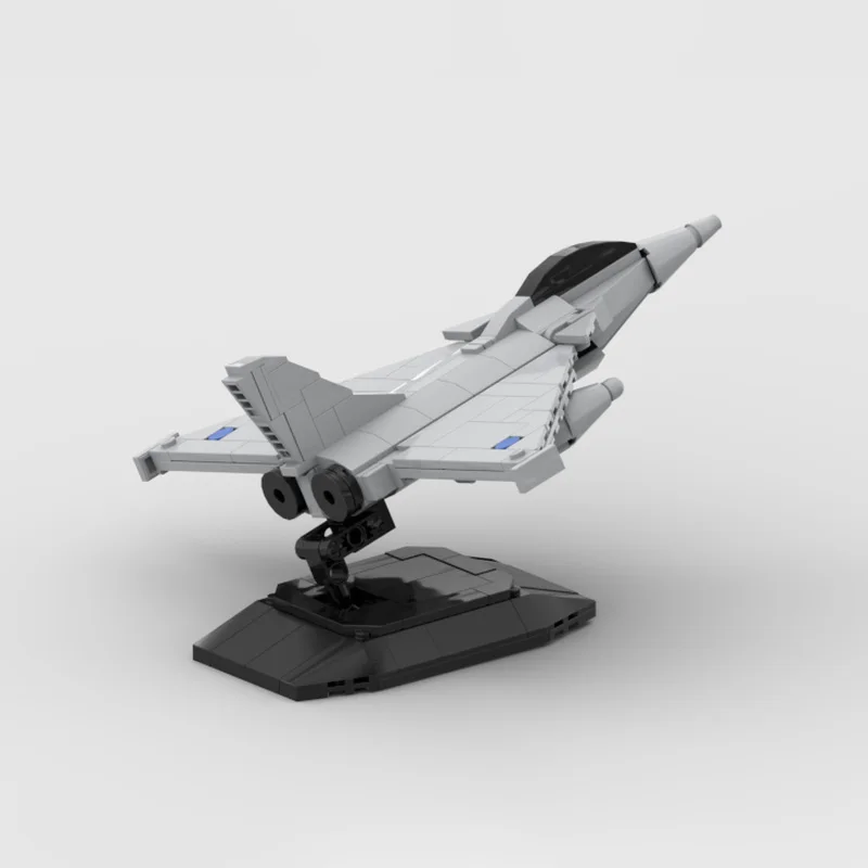 لعبة مكعبات بناء MOC نموذج سلسلة طائرة مقاتلة مصغرة هدية إبداعية للعطلات للأولاد