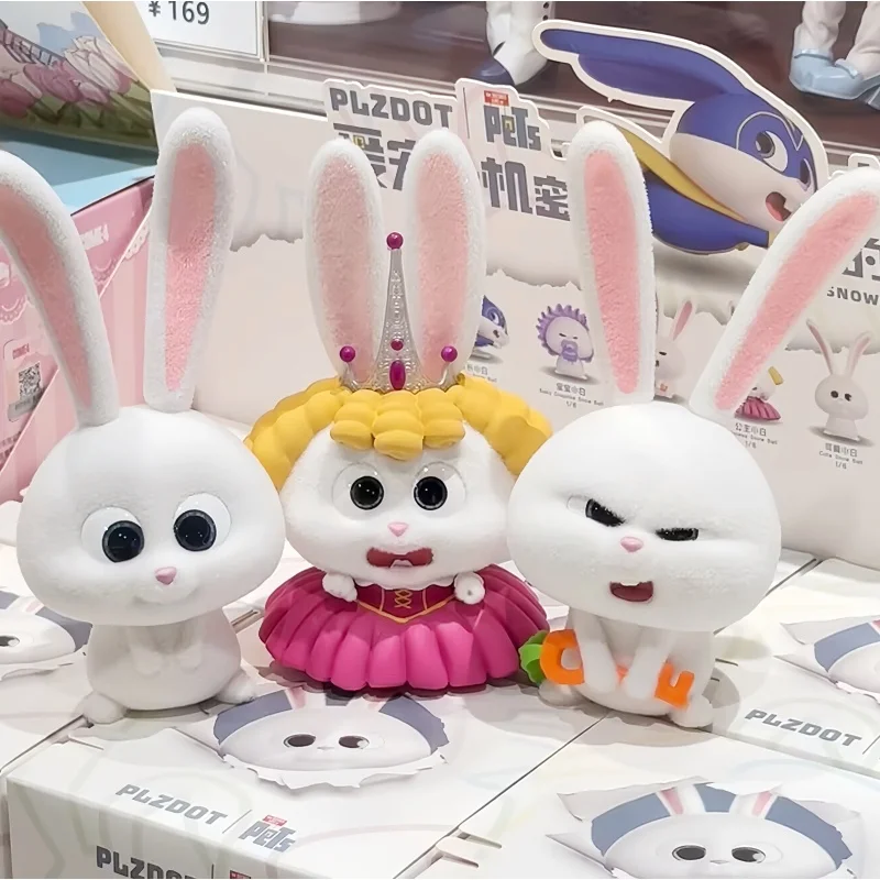 

Горячий оригинальный Plzdot THE SECRET LIFE OF PETS Snowball'S Life Series слепая коробка экшн-фигурка анимационные периферийные украшения подарок