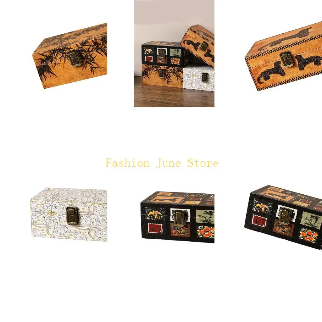 

N5KA Modern Jewelry Box Storage Case Stylish Jewelry Organizers Texture