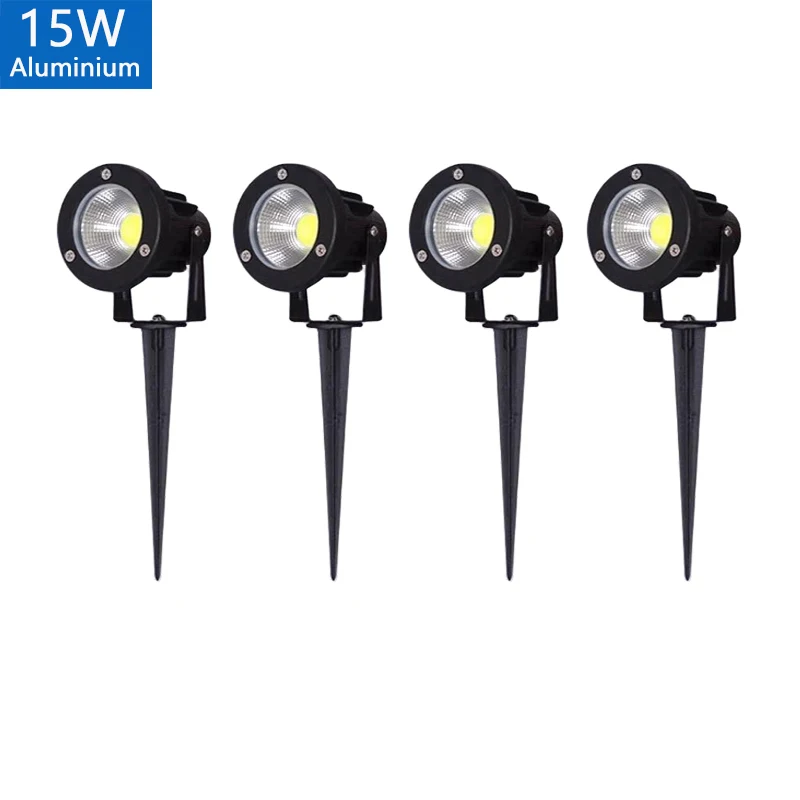 LED Tuinverlichting Outdoor Waterdichte Gazon Lamp 220V110V12V 5W10W15W20W Landschap Spike Lamp IP65 Led Licht Tuinpad Spots