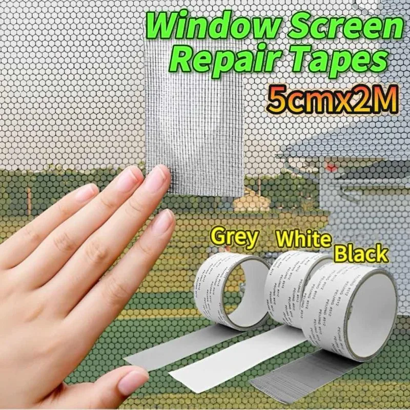 

Фиксирующая сетка для окон, дома, клейкая сетка от комаров, мух, насекомых, ремонт экрана, настенная нашивка, наклейки, сетка для оконного экрана, оконная сетка